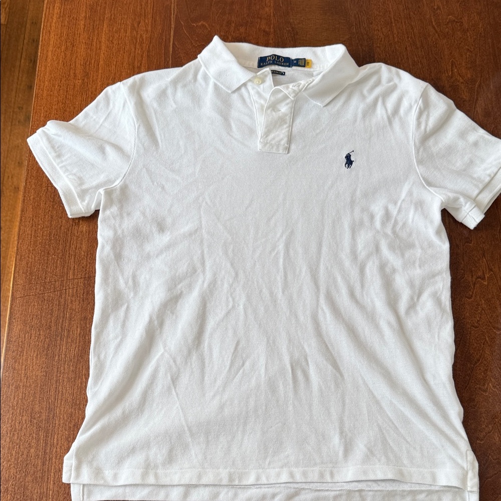 Polo by Ralph Lauren Classic White Polo Shirt